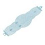 Bracelet manchette feuille CORIE Bleu - 9806-29744