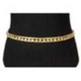 Ceinture chaine, grand strass, JH406 Doré - 1544-2983