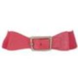 Ceinture élastique large, L3198 Beige Corail - 8597-29902