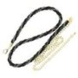 Chains belts NOELLA Black (White) - 9823-30280