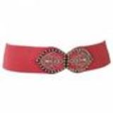 Ceinture élastique large main de fatima, 2154 Noir Noir - 8582-24871