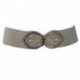 Ceinture élastique large main de fatima, 2154 Noir Noir - 8582-24871