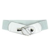 Ceinture femme élastique à boucle croisé ELVIRE