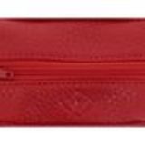 CALYSTA leather zip wallet Red - 9839-30806