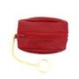 CALYSTA leather zip wallet Red - 9839-30809