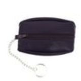 CALYSTA leather zip wallet Purple - 9839-30811
