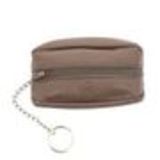 CALYSTA leather zip wallet Taupe - 9839-30812