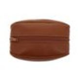 CALYSTA leather zip wallet Brown - 9839-30815