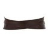 Ceinture large à nouer, 7056 Vert pomme Brun - 9248-30880