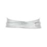 LEHNA Large leatherette belt Matt Silver - 9248-30882