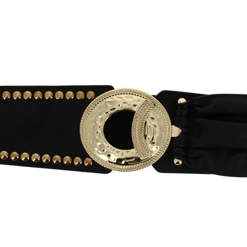 Ceinture élasthanne vintage ARMANCE Noir (Doré) - 9178-30903