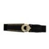 Ceinture élastique, Noeud papillon, LD3883 Black (Golden) - 9178-30905