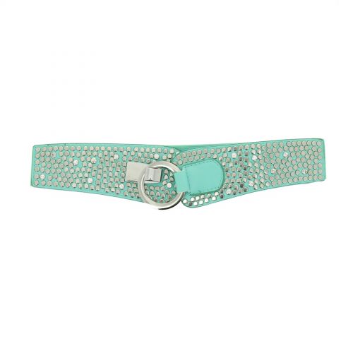 Strass and Studded elastic belt Oceane