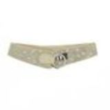 Ceinture élastique cloutés et strass Oceane Beige - 7756-30918