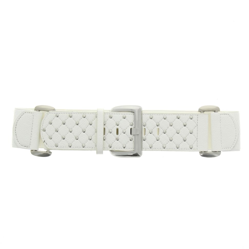 Ceinture élastique, 7067 Noir Blanc - 7069-30957