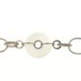 Pearl medallion bracelet MELIA Silver - 9849-31044