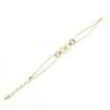 Pearl medallion bracelet MELIA Golden - 9849-31046