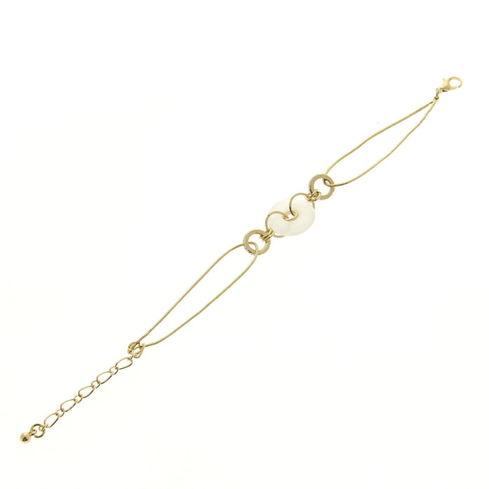 Bracelet strass, 8211 Blanc Golden - 9849-31046