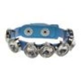Bracelet similicuir strass 8052 Bleu - 8052-31061