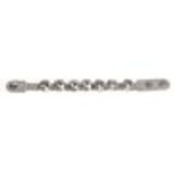 Bracelet similicuir strass 8052 Argenté - 8052-31067