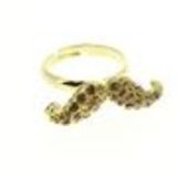 Bague fantaisie, Noeud Papillon, Golden - 1993-31088