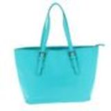 Straw shoulder bag Ethane Blue - 9851-31108