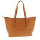 Sac cabas synthé Aline Camel - 9851-31125