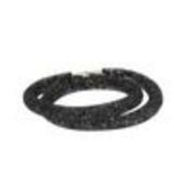 Bracelet Wrap Cristal Shaphia Argenté, 9389 Gris foncé - 9408-31484