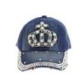 GEORGIA Crown cap hat Denim blue - 8115-31495
