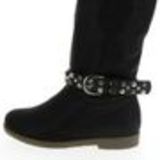 Paire de bijoux pour bottes clous GRAZIELLA Noir (Argenté) - 3531-31646