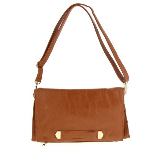 Sac pochette mains synthé JANNAT Camel - 9894-31698