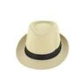 Casquette jeans et strass Beige - 9898-31776