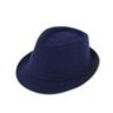 Casquette jeans et strass Bleu marine - 9898-31780