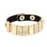 CHERINNE Leatherette bracelet Pink nude (Golden) - 7965-31888