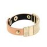 CHERINNE Leatherette bracelet Pink nude (Golden) - 7965-31895