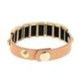Bracelet similicuir CHERINNE Rose peau (Doré) - 7965-31896