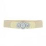 Ceinture élastique, Noeud papillon, LD3883 Beige - 7193-32152