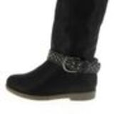 Paire de bijoux de bottes cloutés vintage JOSIANE Noir (Noir) - 9917-32250