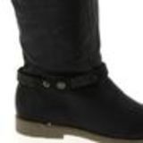 Paire de bijoux de bottes cristal WAFA Noir (Noir) - 4639-32253