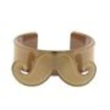Bracelet moustache en acrylique 2095 Taupe - 3311-32267
