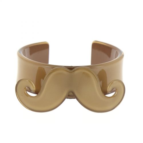 Bracelet moustache en acrylique 2095