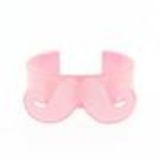 Bracelet moustache en acrylique, 2095 sarcelles Rose - 3311-32279