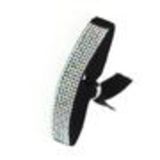 6676 bracelet Black (AB White) - 6676-32286