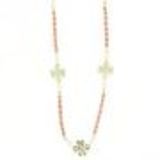 Collier strass avec boucles d'oreilles, 8528 Argenté Corail - 9713-32336