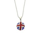 English flag necklace
