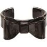 Bracelet acrylique, Noeud Papillon, BR-11 Noir - 3167-32397