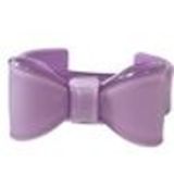 Bracelet acrylique, Noeud Papillon, BR-11 Mauve - 3167-32400