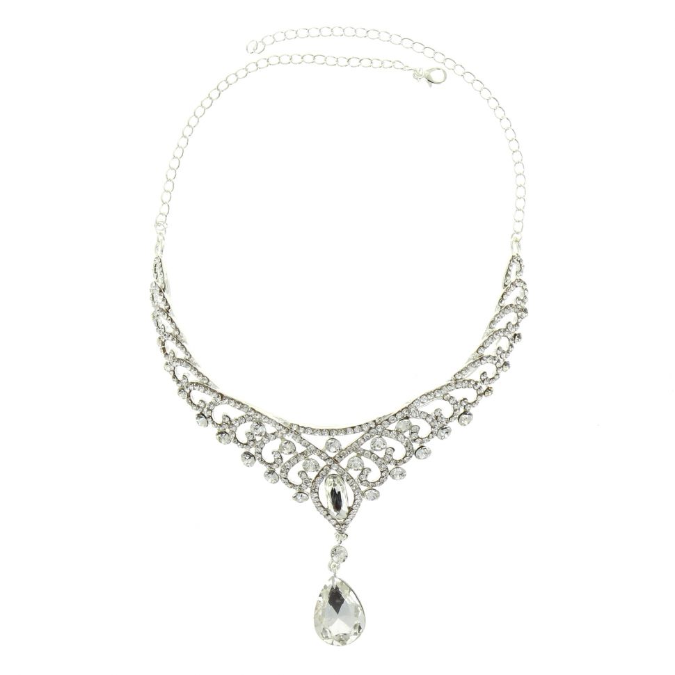 Serre-tête courronne, Argent Silver (White) - 9937-32447