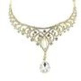 Serre-tête courronne, Argent Golden (White) - 9937-32449