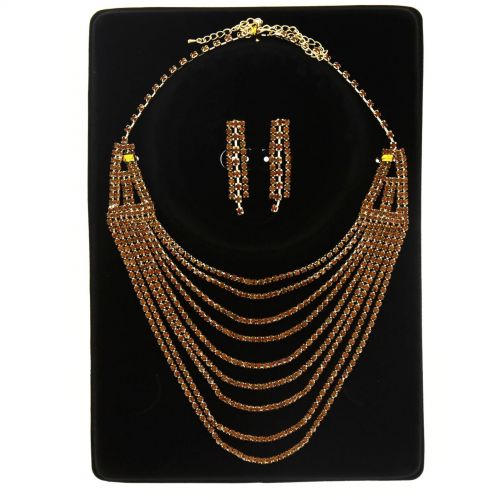Parrure Necklace and Earrings Tonie